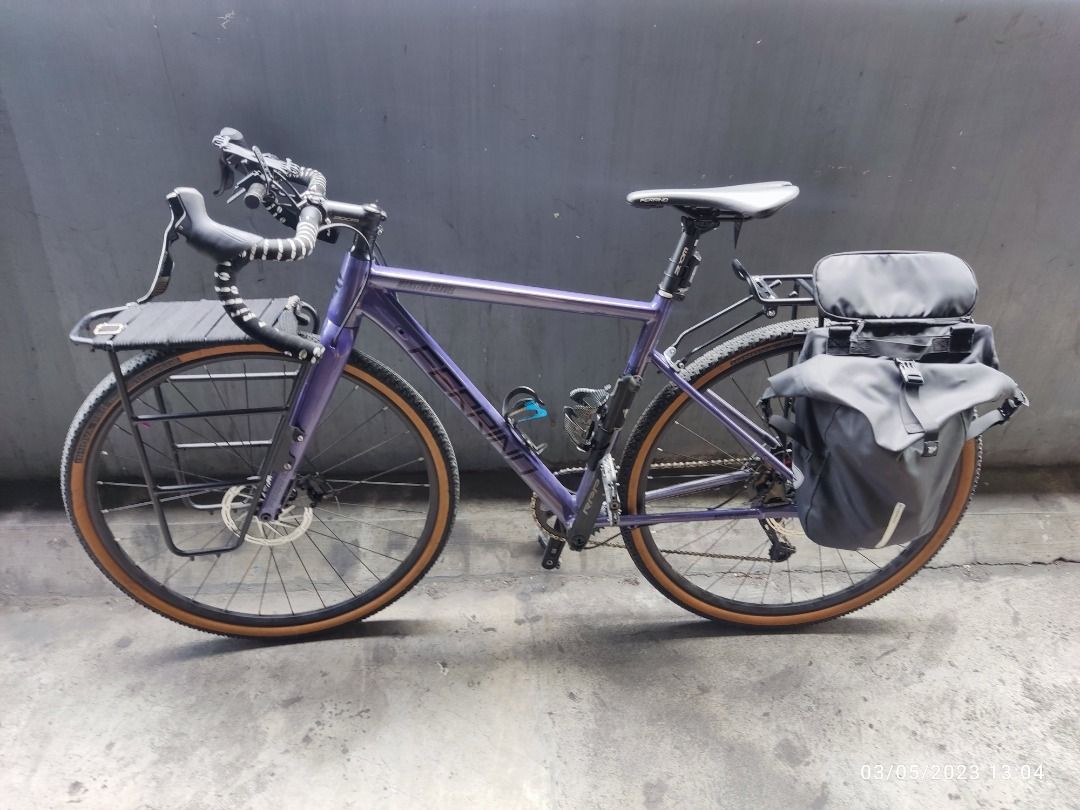 Gravel bike front carrier rack, Sports Equipment, Bicycles & Parts, Bicycles on Carousell