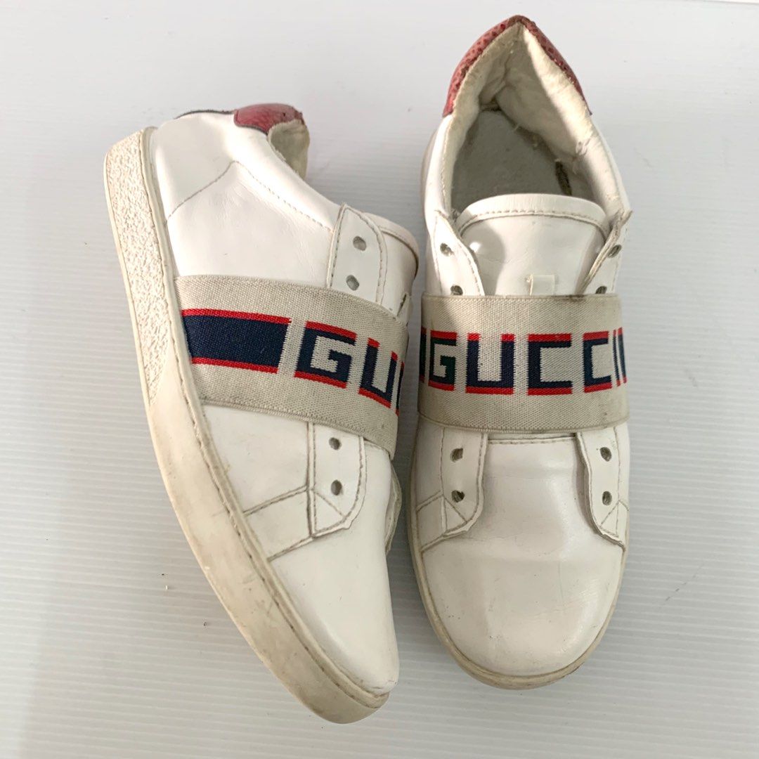 Gucci white dress shoes clearance