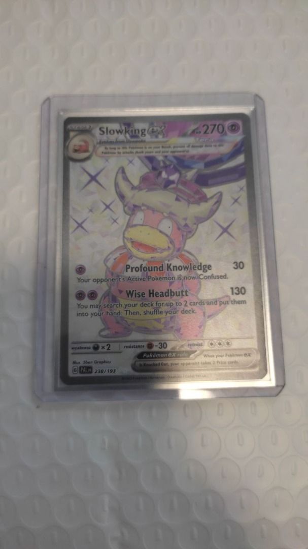 Gyarados Ex #225 Pokemon Scarlet & Violet and Slowking Ex [Holo] #238 ...