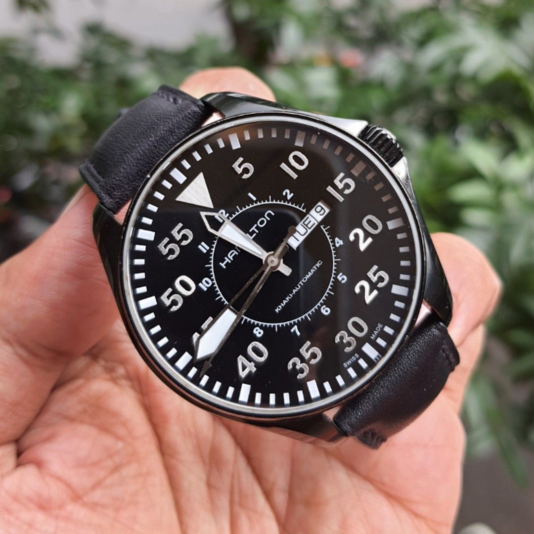 Jam tangan hamilton khaki automatic clearance