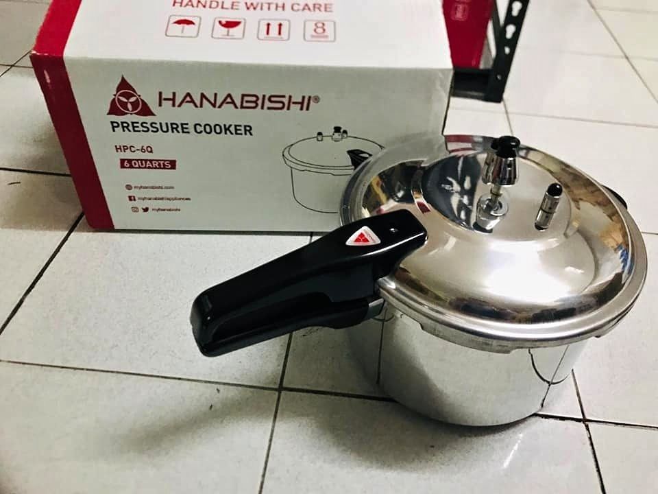 Hanabishi pressure cooker hpc 6q discount