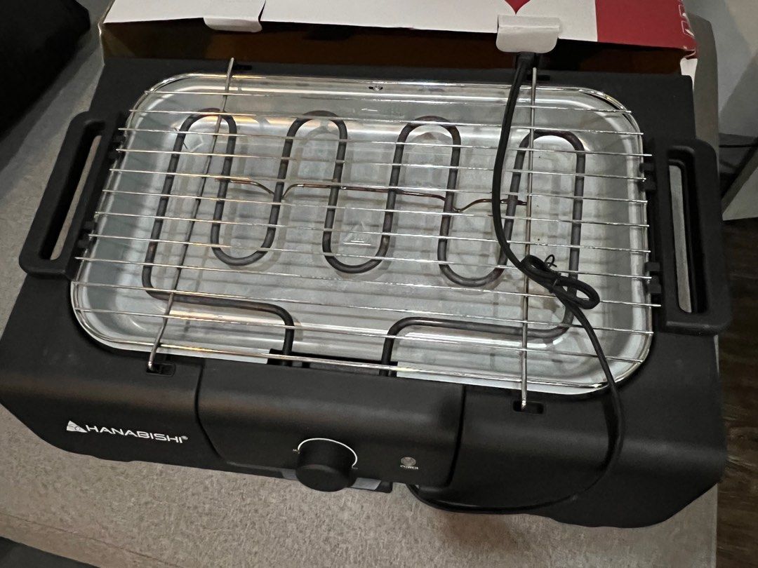 Hanabishi electric bbq griller (Category: BBQ, Grills & Hotpots) located in Cavite. Submitted by armandg (Listing ID 1241031877, Image 2). Description: Used once Can pass as brandnew.
