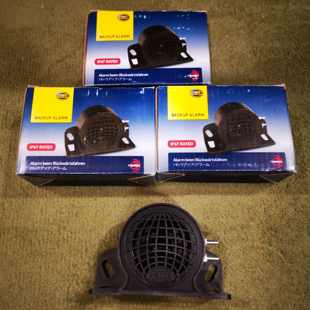 HELLA Reverse Siren Buzzer Alarm Horn Truck Car Lorry Back Up Buzzer