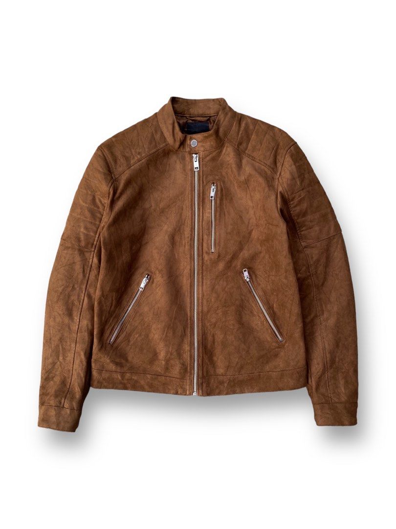 H&m mens store suede jacket