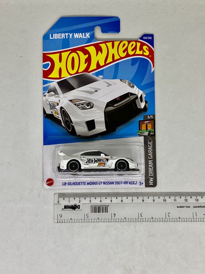 Hot Wheels Liberty Walk LBWK SILHOUETTE WORKS GT NISSAN 35GT RR VER.2 ...