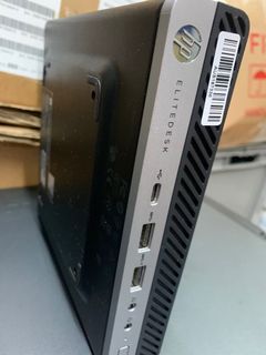 HP ProDesk 600 G4 SFF - i7-8700, 8GB RAM, 256GB SSD, Computers 