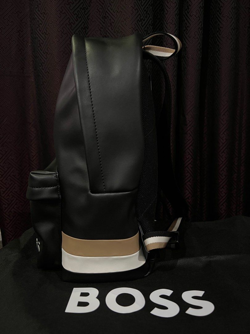 Hugo Boss Computer Backpack HUGO BOSS LEATHER LAPTOP BAG, Computers & Tech, Parts & Accessories ...