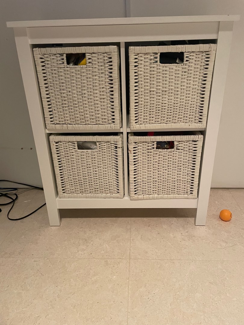 Ikea and storage boxes, Furniture & Home Living, Furniture