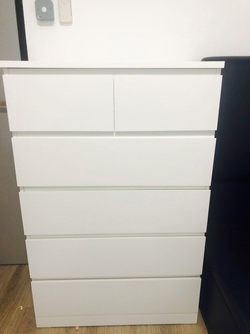 White malm store dresser for sale