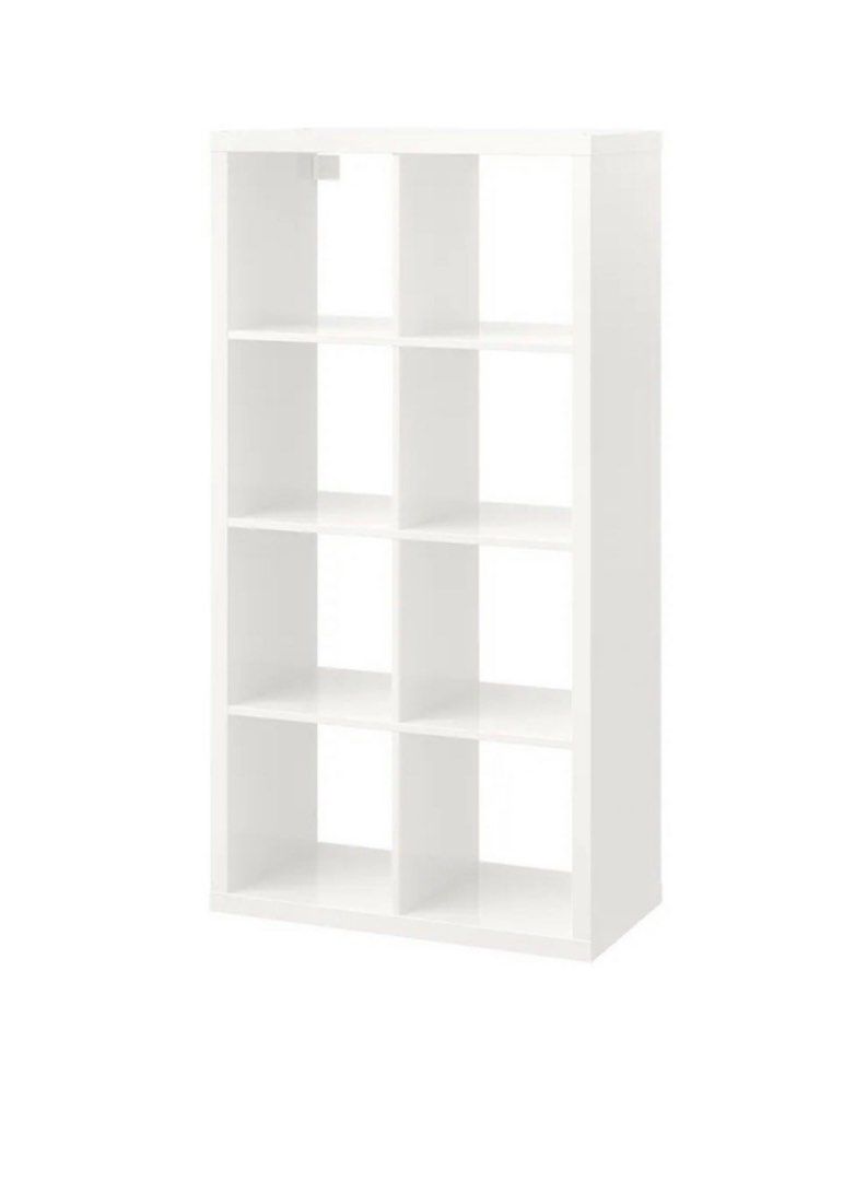 Ikea kallax shelving units high gloss to let go!, Furniture & Home