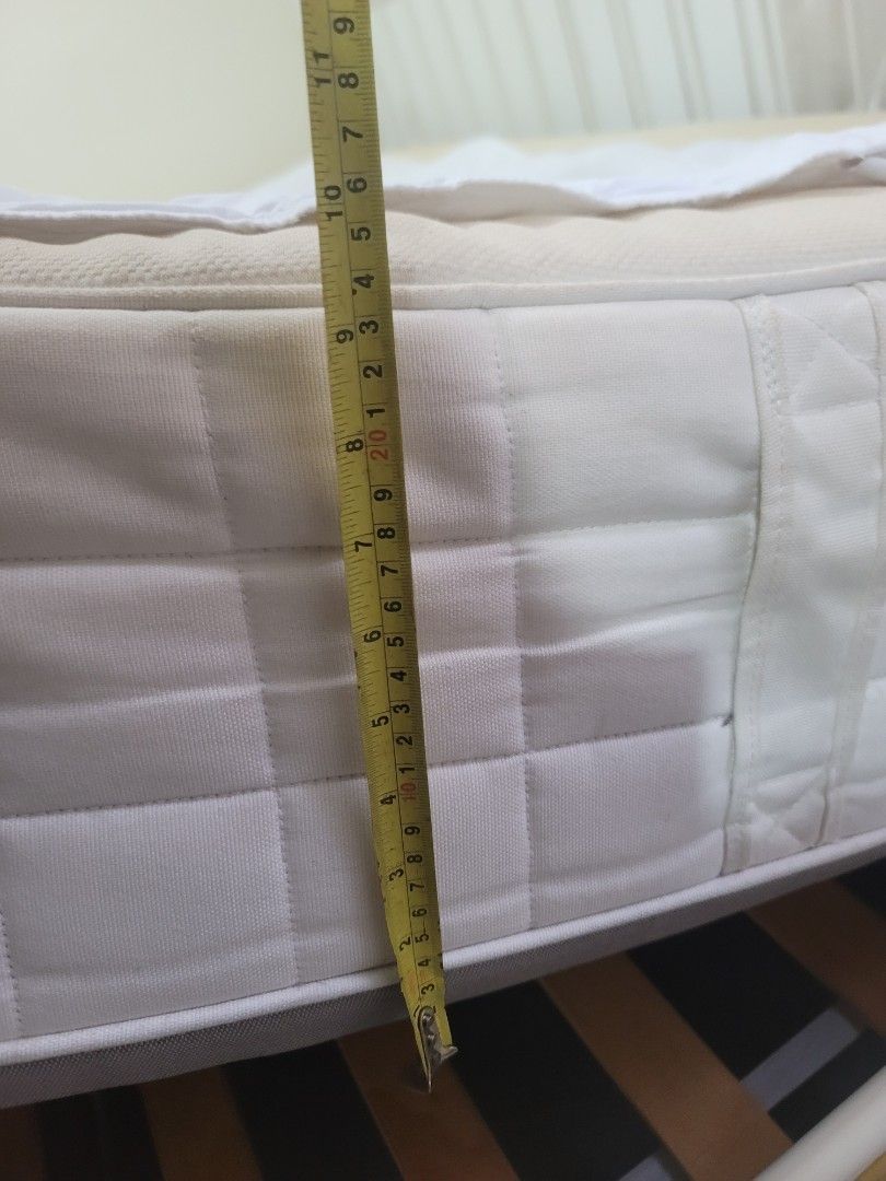 Ikea King Bed Hyllestad Tilam Ikea Padu lembut, Furniture & Home Living