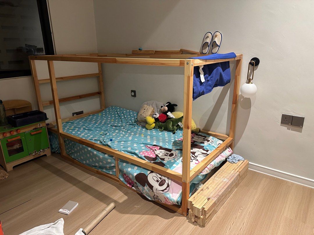 IKEA Kura Bunk Bed, Furniture & Home Living, Furniture, Bed Frames