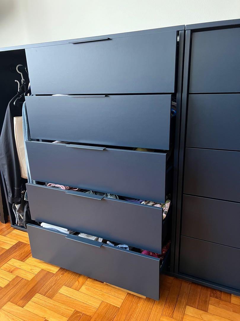 Nordmela chest of hotsell drawers with clothes rail