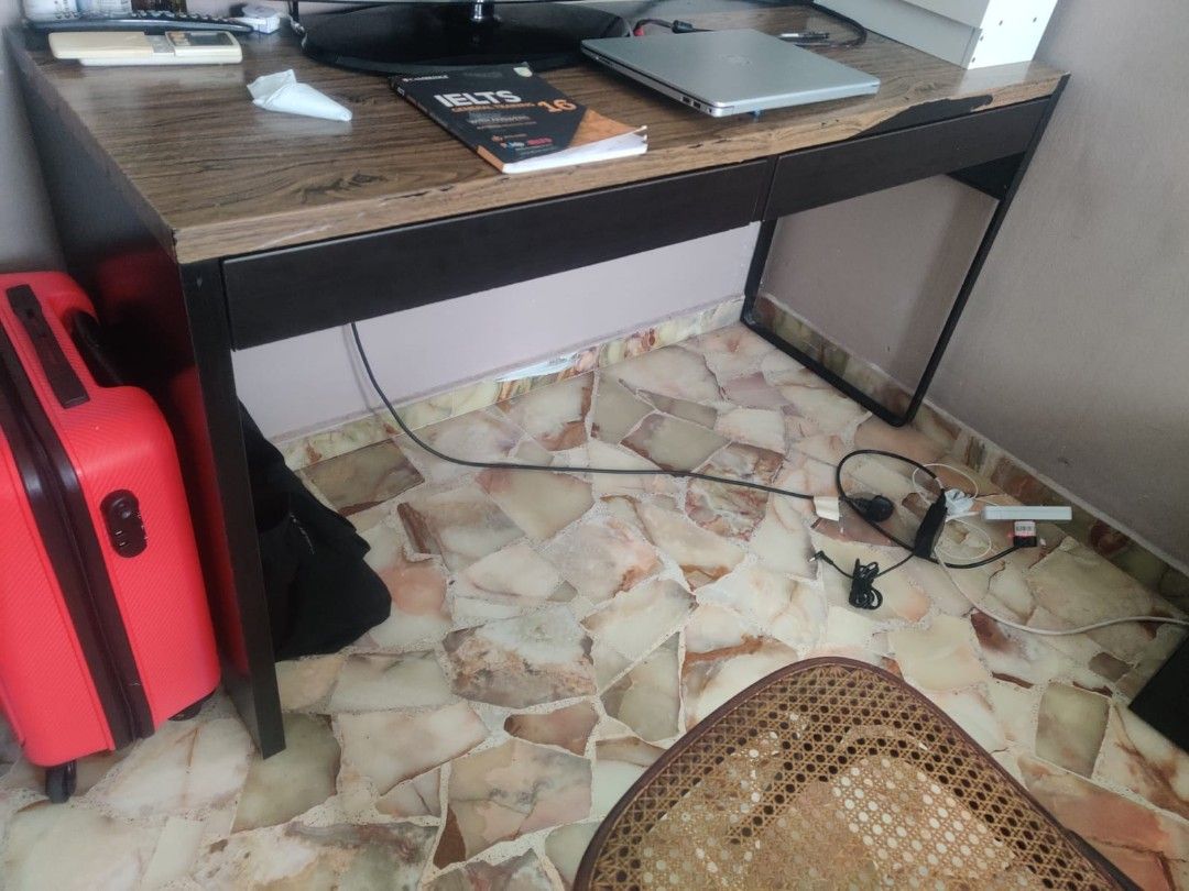 IKEA study tables, Furniture & Home Living, Furniture, Tables & Sets on