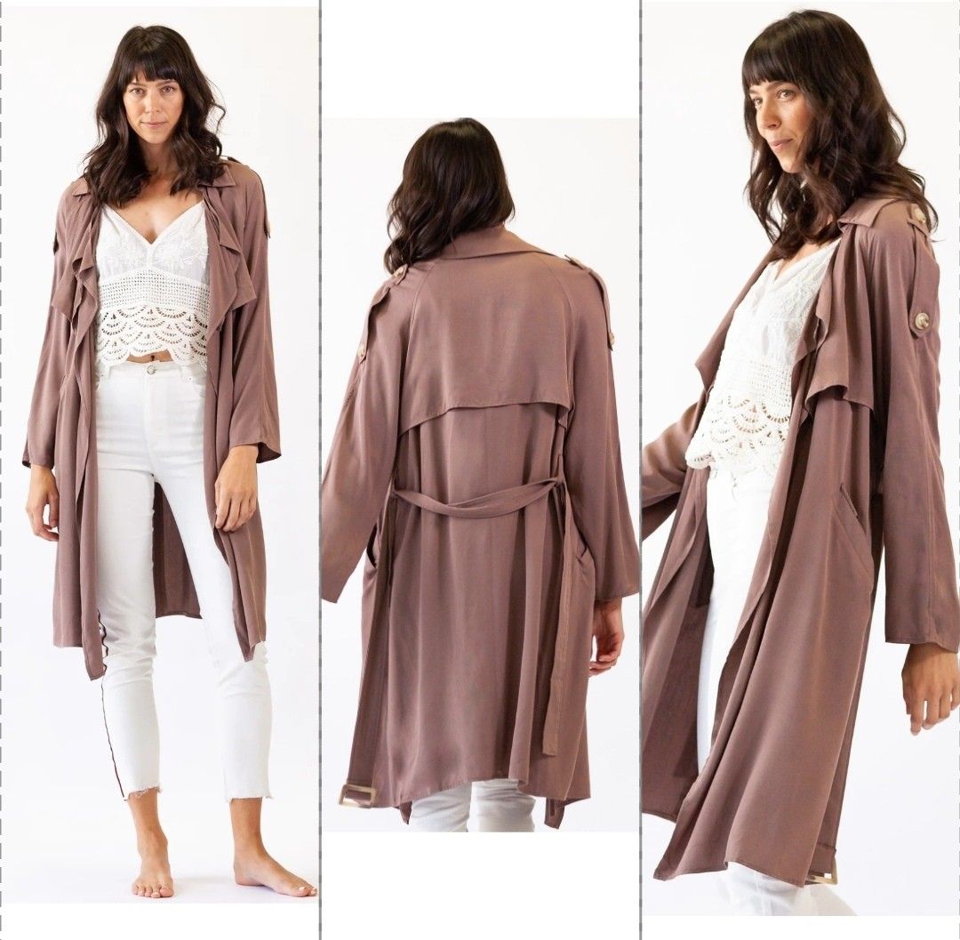 Long 2024 flowy jacket
