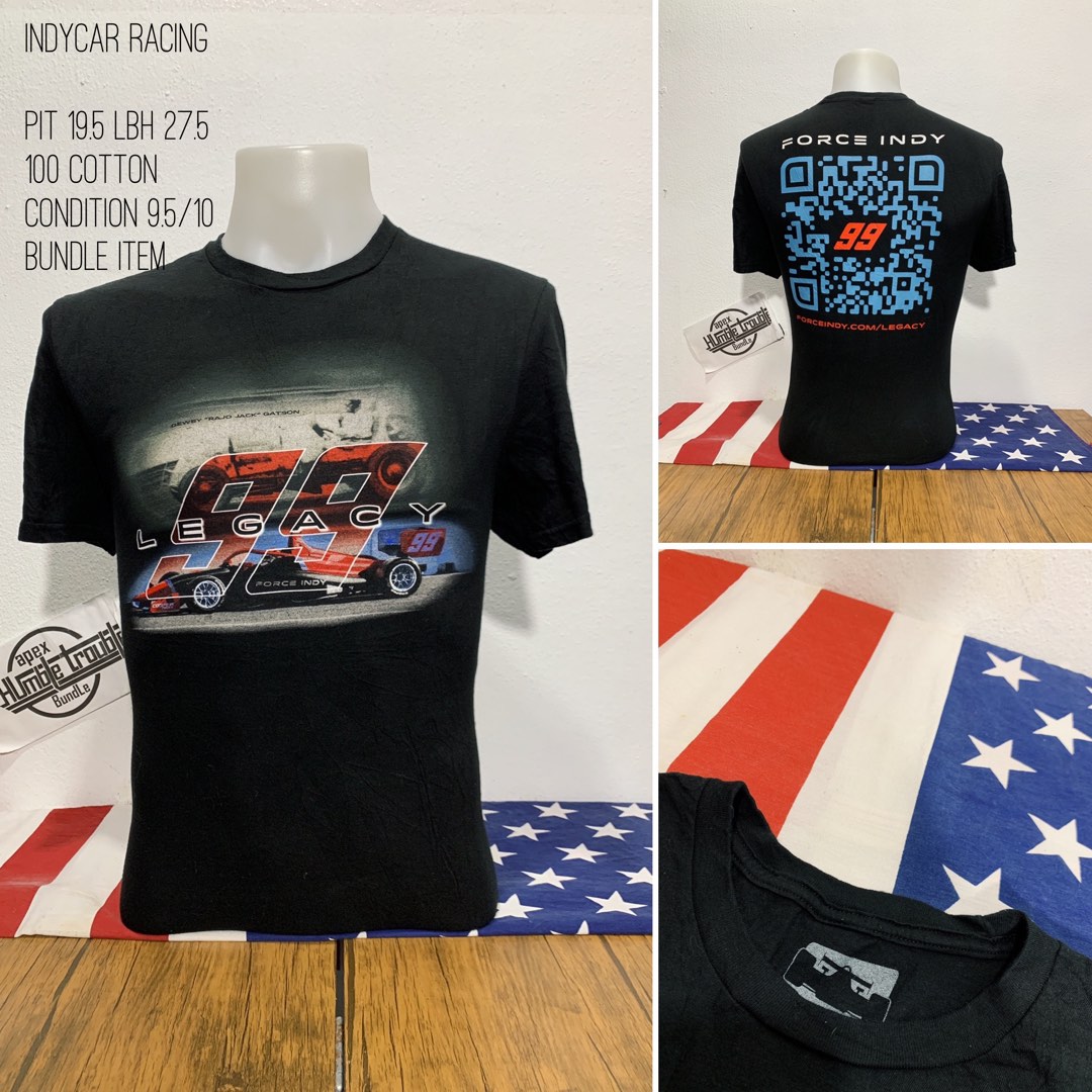 INDYCAR RACING, Men's Fashion, Tops & Sets, Tshirts & Polo Shirts on