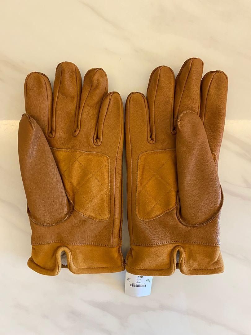 J crew top mens leather gloves