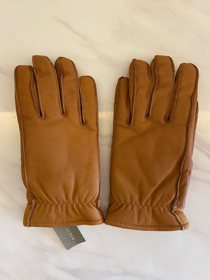 J crew 2025 mens leather gloves