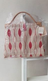 Japan rattan hand bag brand new