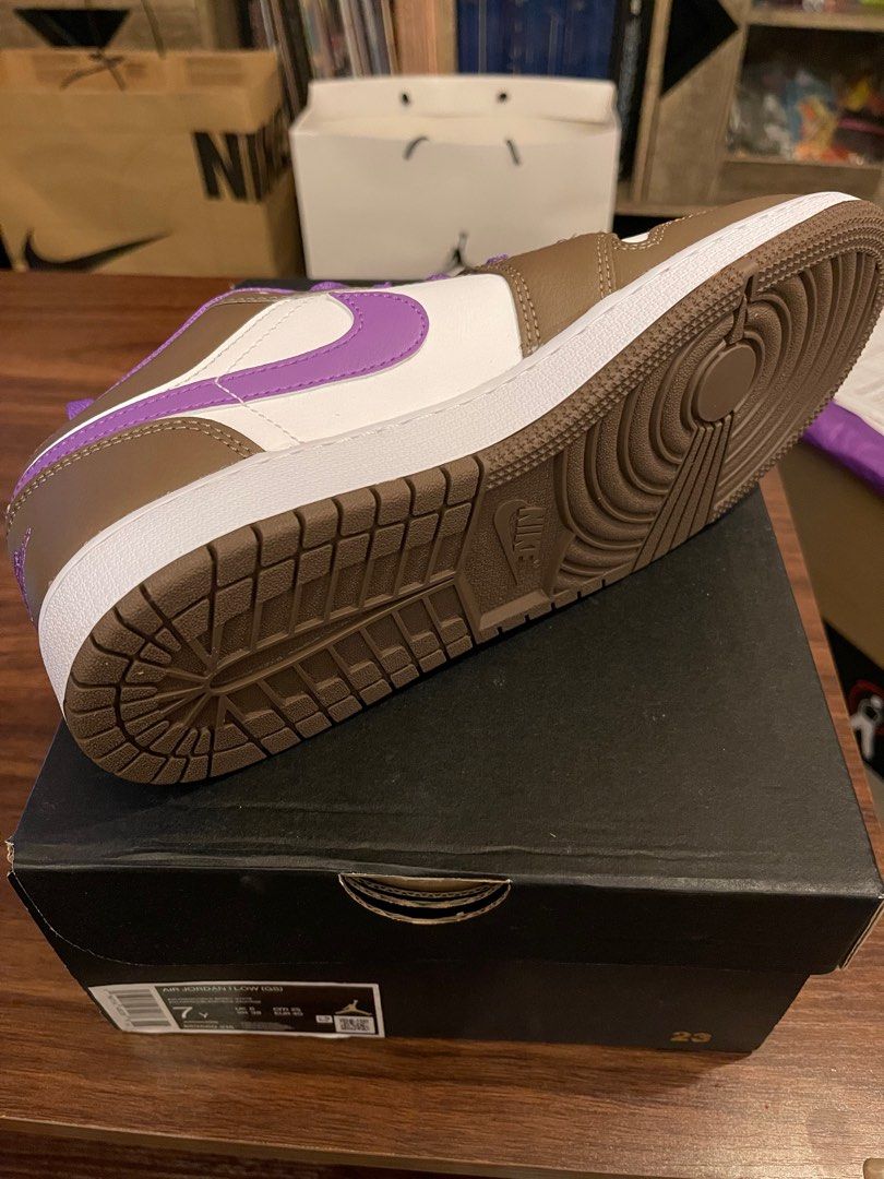 jordan 1 low palomino (Category: Sneakers) located in Quezon City. Submitted by d.drifter (Listing ID 1241046905, Image 2). Description: sz 7y brandnew and complete shipping from qc.