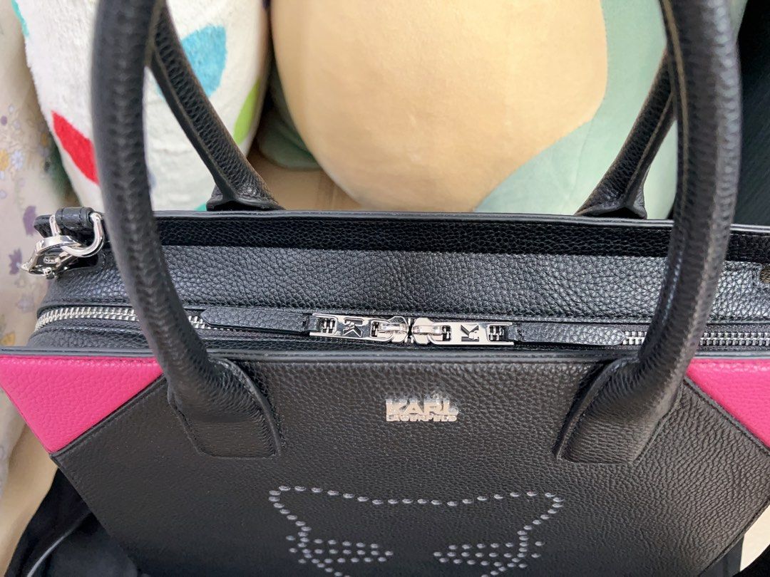 Karl Lagerfeld Cat bag, Women's Fashion, Bags & Wallets, Tote Bags on