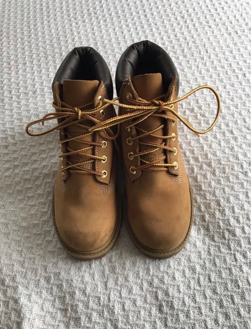 Kids Youth Timberland Boots Wheat Size 1.5