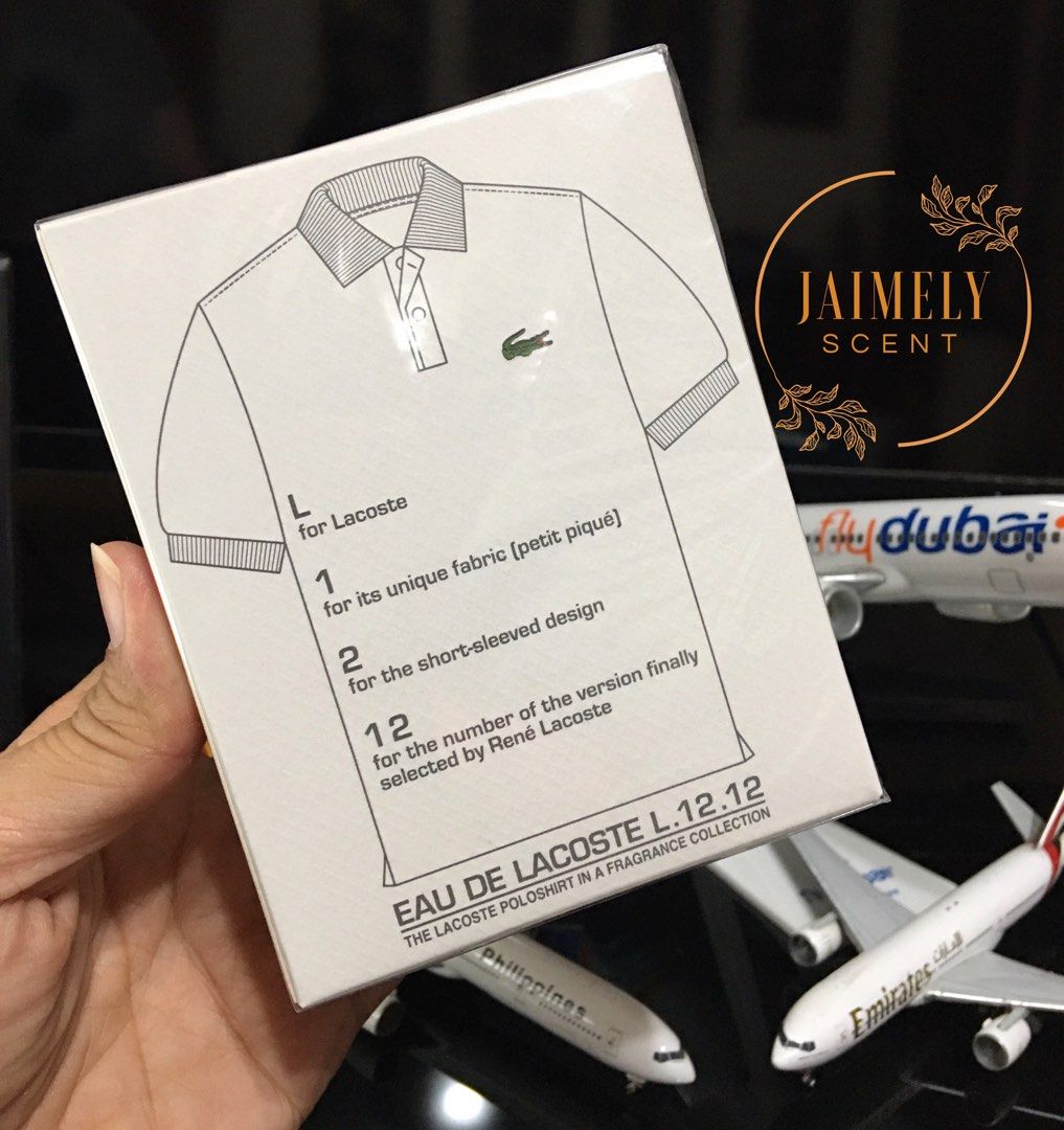 LACOSTE WHITE PURE-BLANC 100ML (Category: Fragrance & Deodorants) located in Las Pinas. Submitted by jaimelyscent_ (Listing ID 1241024703, Image 2). Description: ❤️LACOSTE WHITE FOR MEN 100ML 💯% ORIGINAL FROM MACY’S STORE🇺🇸 ✅BEST SELLER SCENT CHEAPER THAN MALL PRICE ‼️GRAB IT NOW‼️.
