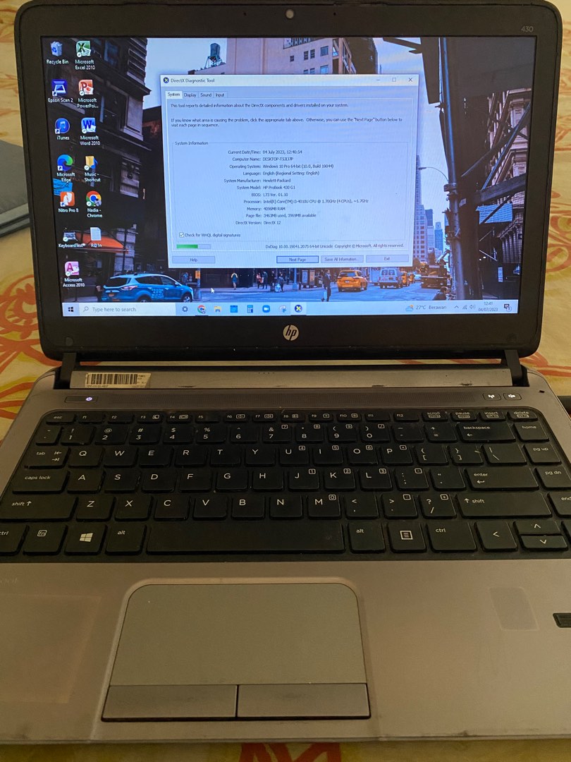 Laptop HP ProBook 430 G1 on Carousell