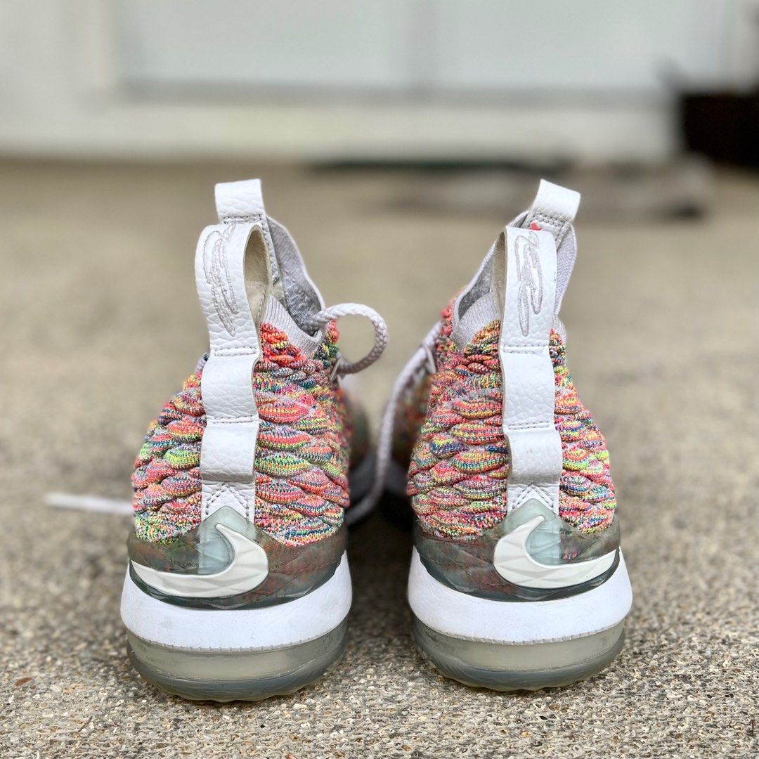Lebron 15 fruity pebbles price on sale