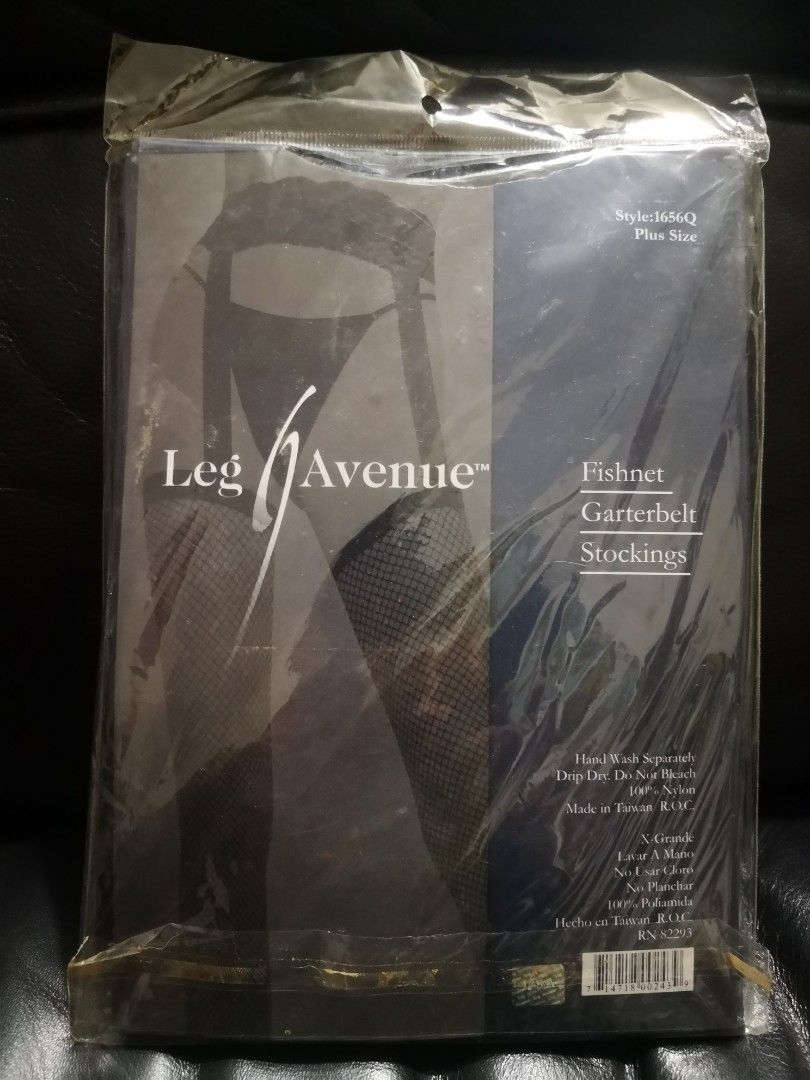 Leg Avenue stockings (Category: Undergarments & Loungewear) located in Valencia. Submitted by perky_thrifter (Listing ID 1241118075, Image 2). Description: Leg avenue stockings Brandnew Thrifted from japan surplus Fishnet, garterbelt.