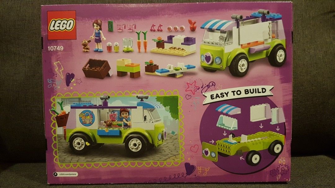 Lego friends mia's organic online food market