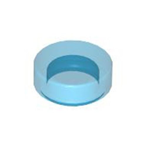 LEGO Parts 35380 98138 Flat Tile 1x1 Round Transparent Blue