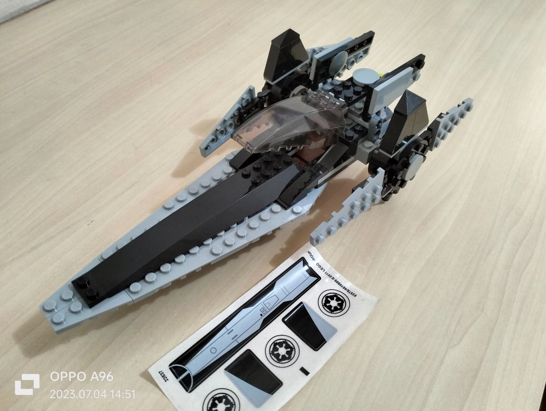 Lego star wars imperial v discount wing