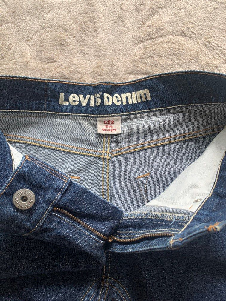 levis slim straight Men s Fashion Bottoms Jeans on Carousell