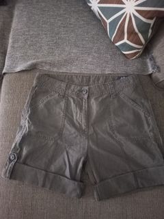 Linen short pants Dark Grey not uniqlo zara giordano