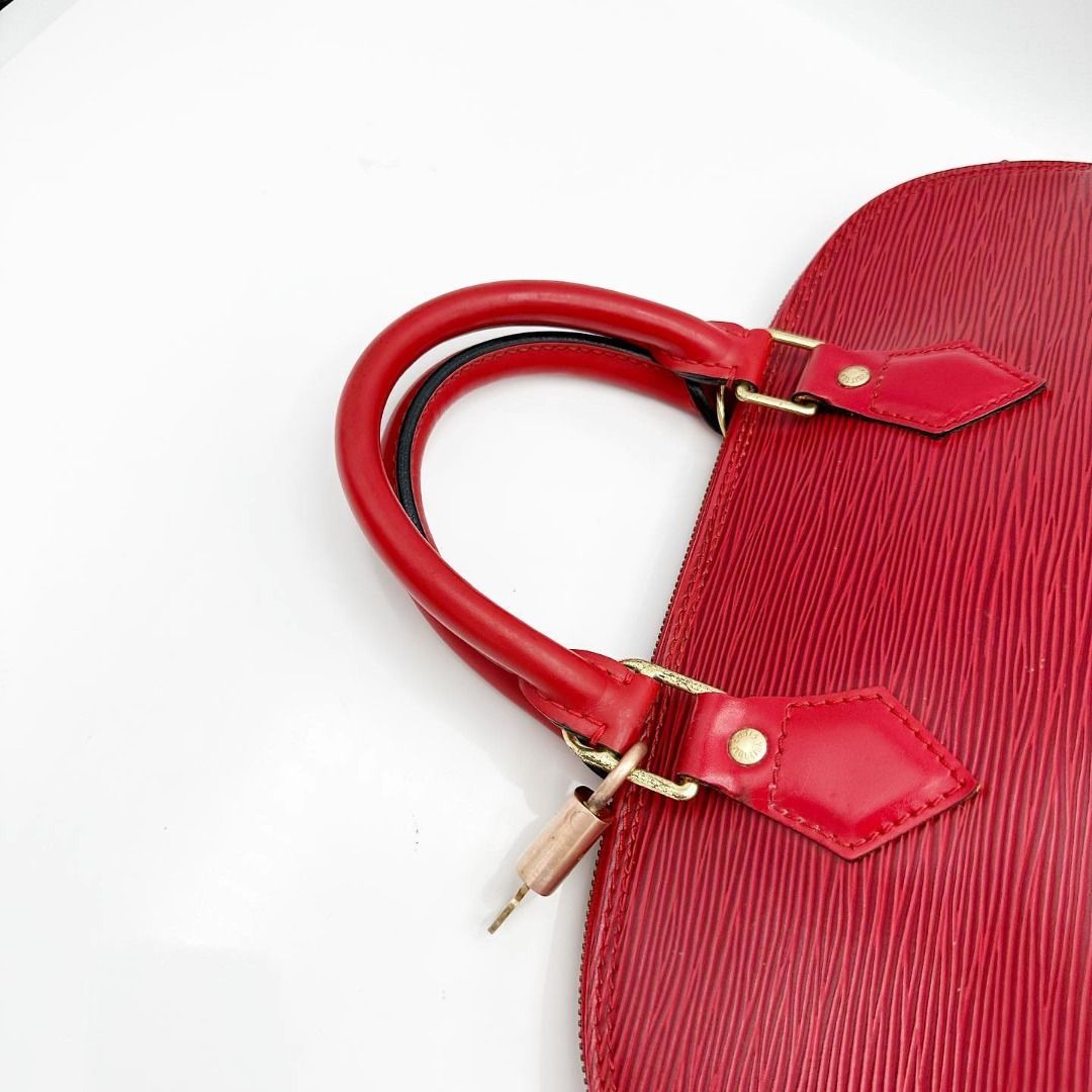 Louis Vuitton Alma PM Epi Castilian Red