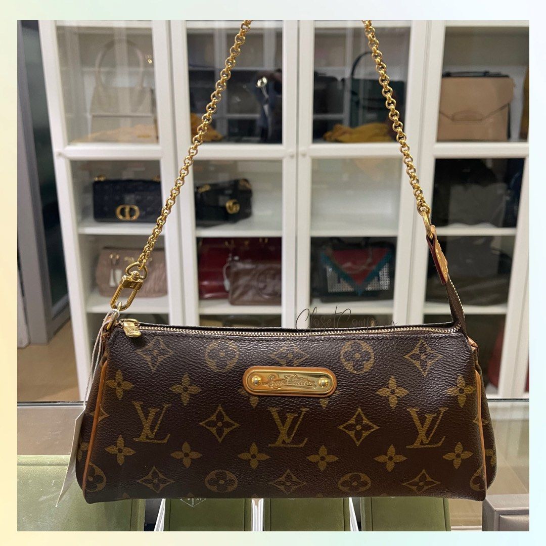 Louis Vuitton Monogram Eva Clutch, Luxury, Bags & Wallets on Carousell
