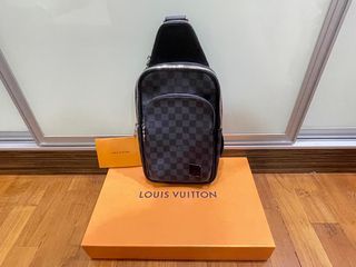 Louis Vuitton Monogram Macassar Avenue Sling Bag NM