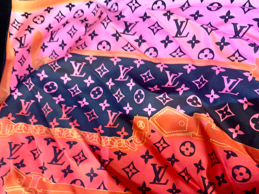 Multicolor louis vuitton scarf shop