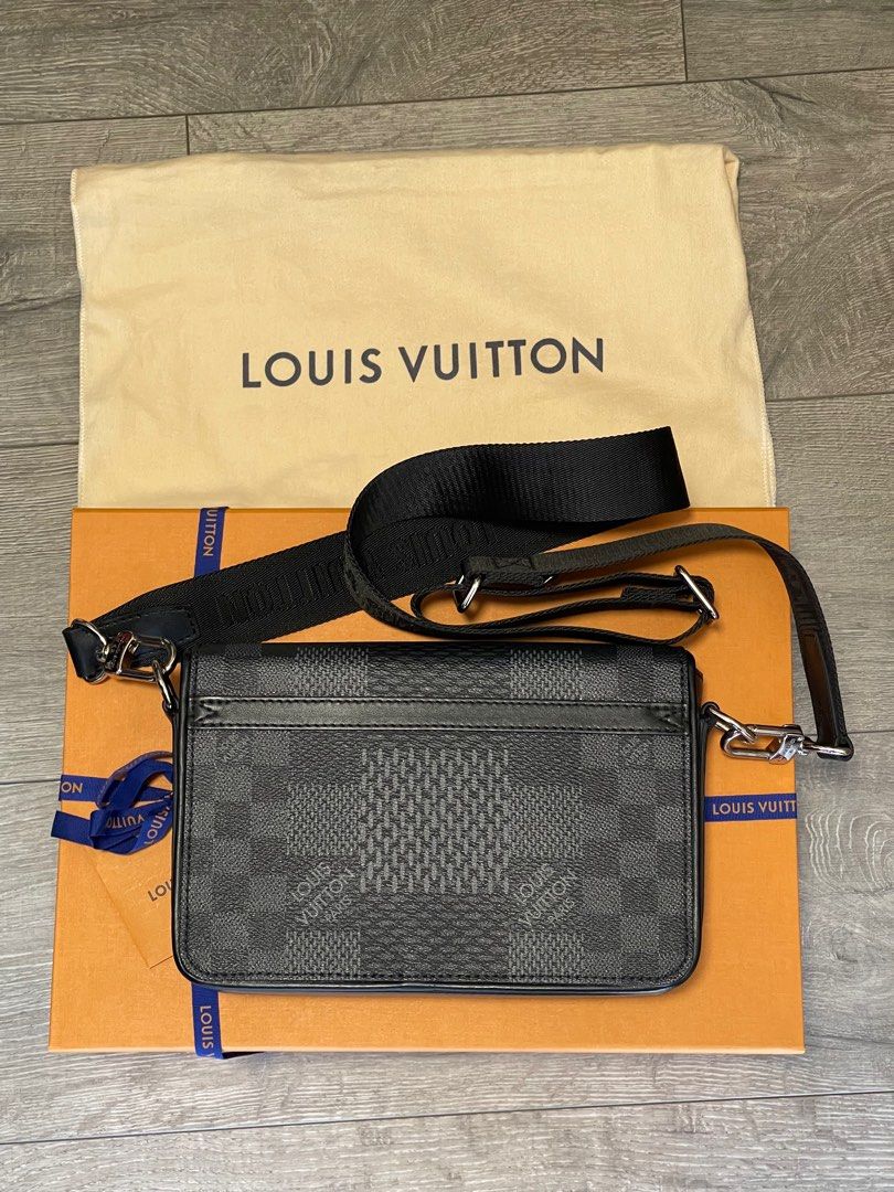 LV STUDIO MESSENGER, Men's Fashion, Bags, Sling Bags on Carousell