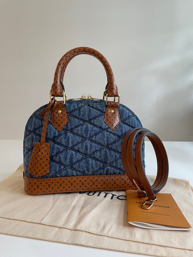 Lv Alma BB Denim