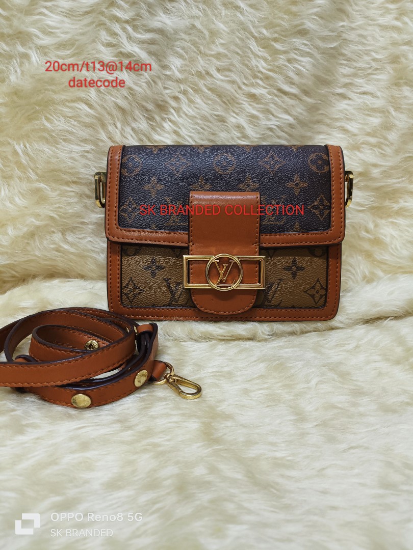 LV Mini Dauphine Lock XL, Luxury, Bags & Wallets on Carousell