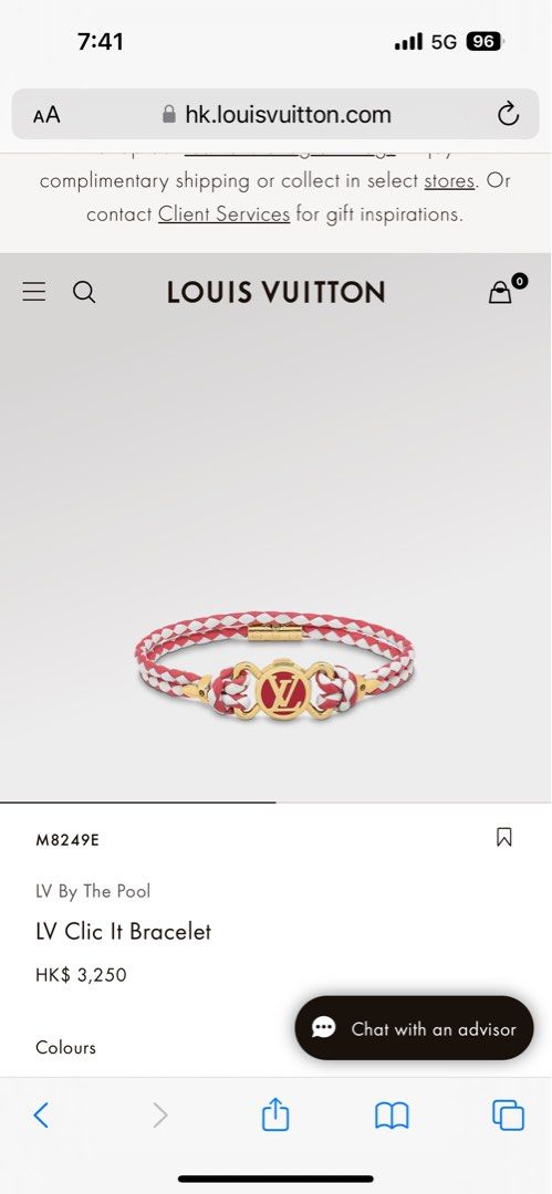 Louis Vuitton Keep A Secret Bracelet