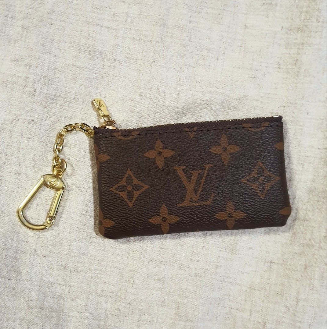 LV cles keypouch graphite, Luxury, Bags & Wallets on Carousell