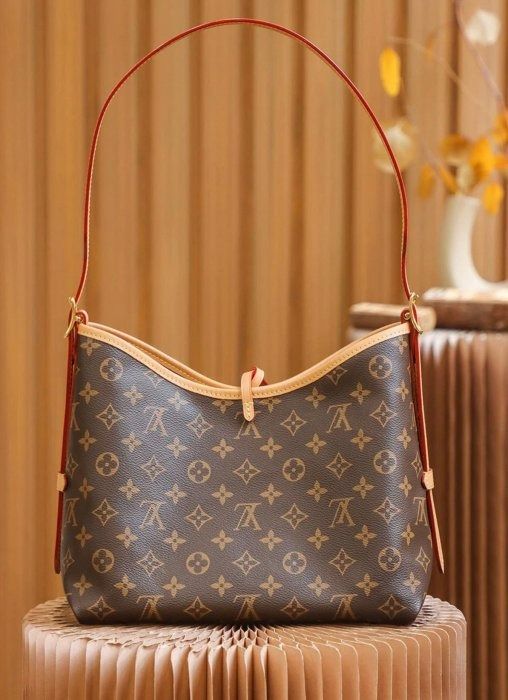 Shop Louis Vuitton Monogram Casual Style 2WAY 3WAY Plain Leather Party  Style (CARRYALL PM, M46293, M46288) by Mikrie