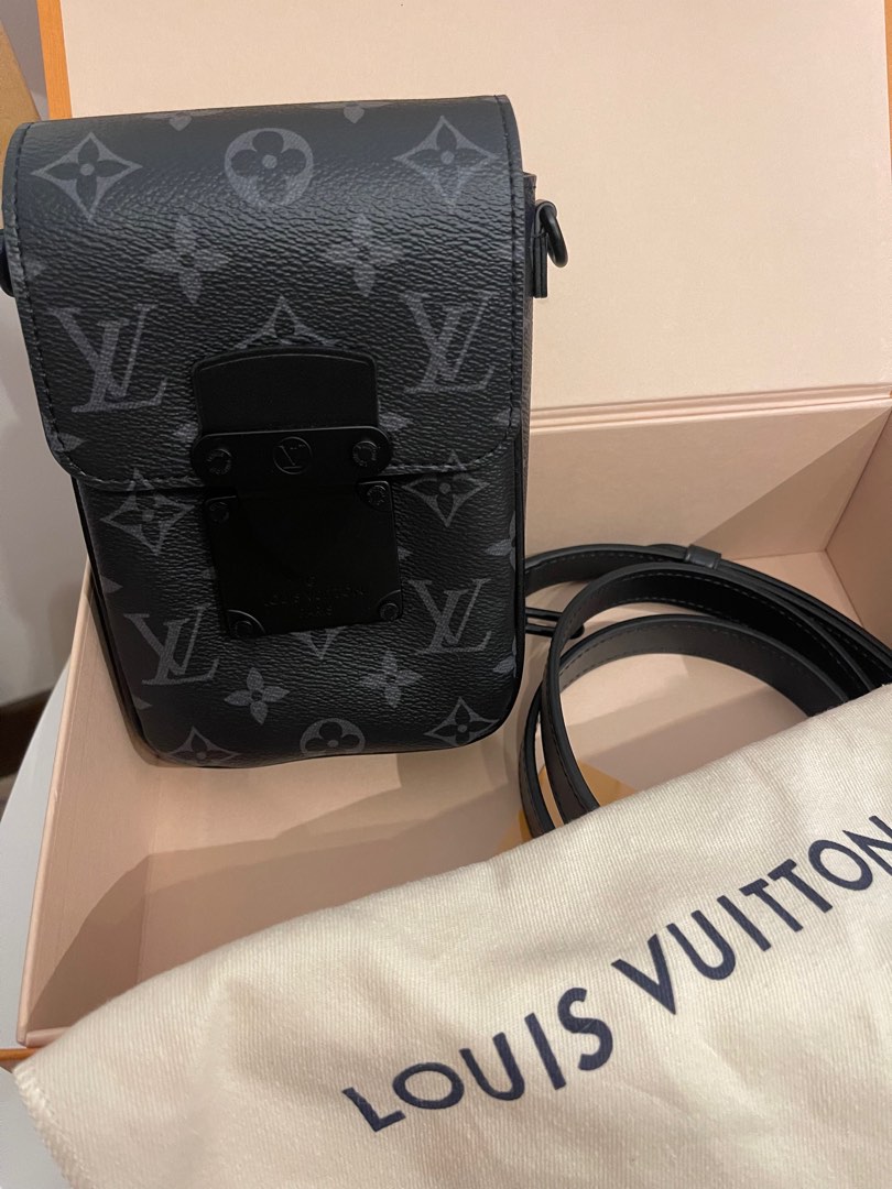 Louis Vuitton M82252 S-Lock Vertical Wearable Wallet , Grey, One Size