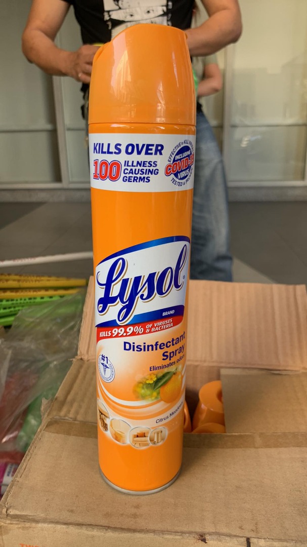 LYSOL, Furniture & Home Living, Cleaning & Homecare Supplies