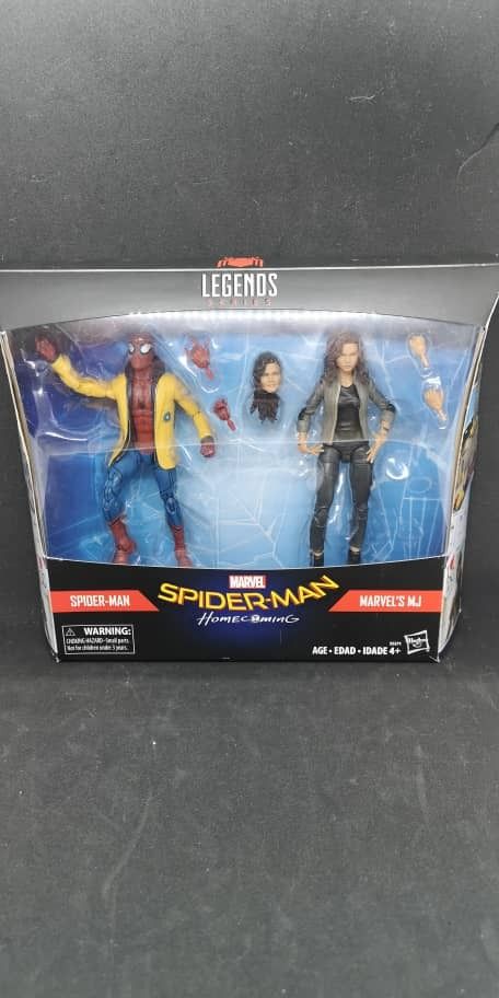 Marvel legends spider man homecoming 2 pack 2025 mj