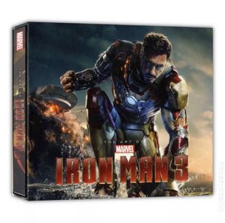 MARVEL'S IRON MAN 3: ART OF MOVIE SLIPCASE By Marie Javins - Hardcover Book BRAND NEW