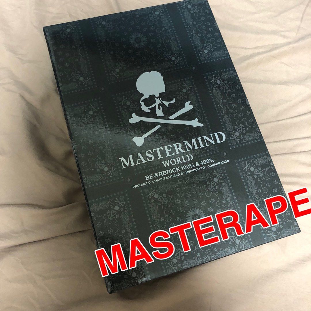 Mastermind Japan World MMJ MMW BANDANA BEARBRICK BE@rbrick